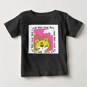 Pour Bébé T-shirt Lion Roar Baby Raglan
