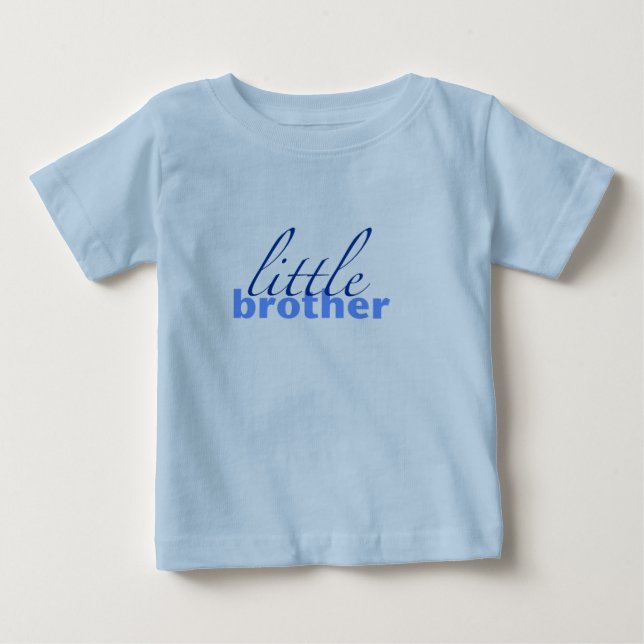 Pour Bébé T-shirt Little Brother (Devant)