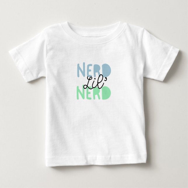 Pour Bébé T-shirt Little Nerd  (Devant)