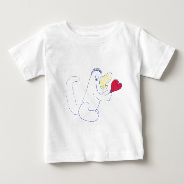 Pour Bébé T-shirt Love Bug Children's Jersey (Devant)