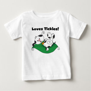 Pour Bébé T-shirt Loves Tickles