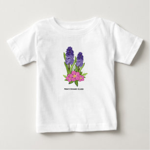 Pour Bébé T-shirt Lupins & Roses sauvages ÎPÉ