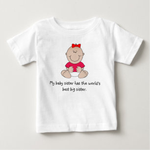Pour Bébé T-shirt "Ma Petite Soeur"