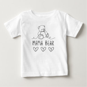 Pour Bébé T-shirt Mama bear