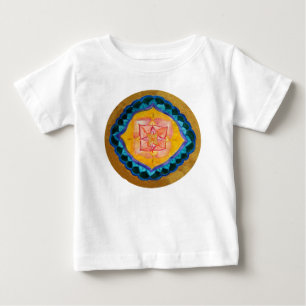 Pour Bébé T-shirt Mandala Baby Fine Jersey, blanc