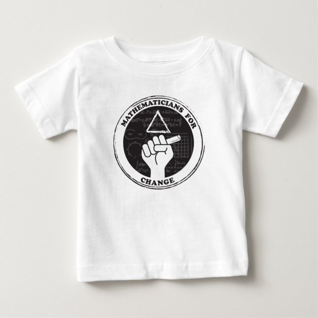 Pour Bébé T-shirt Mathematicians for Change - Baby (Devant)