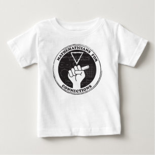 Pour Bébé T-shirt Mathematicians for Connections - Baby