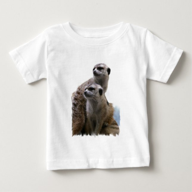 Pour Bébé T-shirt Meerkat Pair Toddler (Devant)