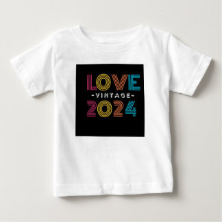 Pour Bébé T-Shirt Meilleures Ventes Amour 2024 – Design Cœur