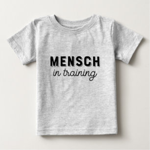 Pour Bébé T-shirt Mensch en formation