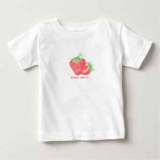Pour Bébé T-shirt mignon avec baie sucrée