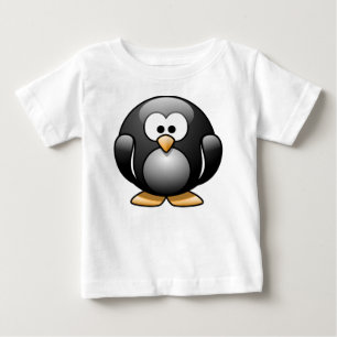 Pour Bébé T-shirt mignon de nourrisson de pingouin