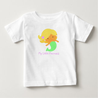 Pour Bébé T-shirt Mignonne Sirène
