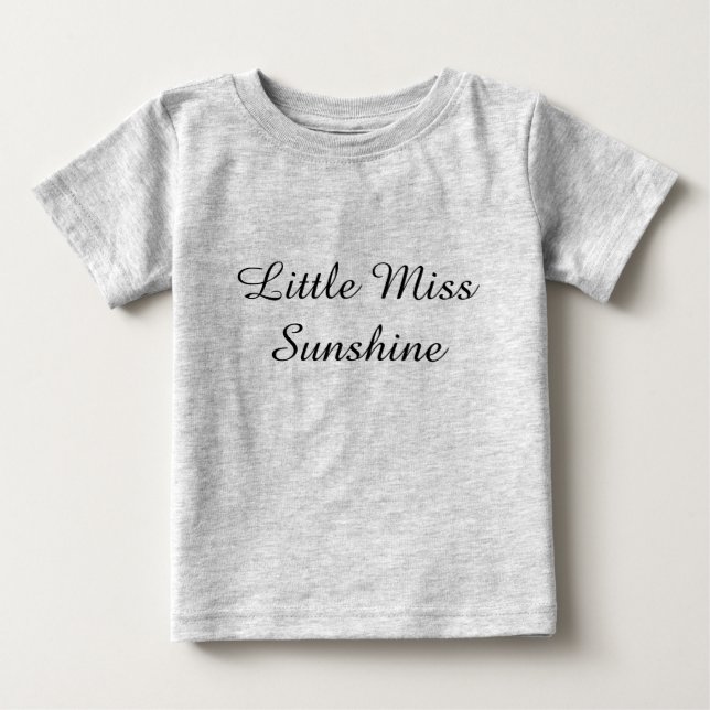 Pour Bébé T-shirt Miss Sunshine (Devant)