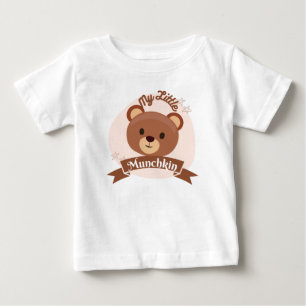 Pour Bébé T-shirt Mon Petit Munchkin Baby - Adorable