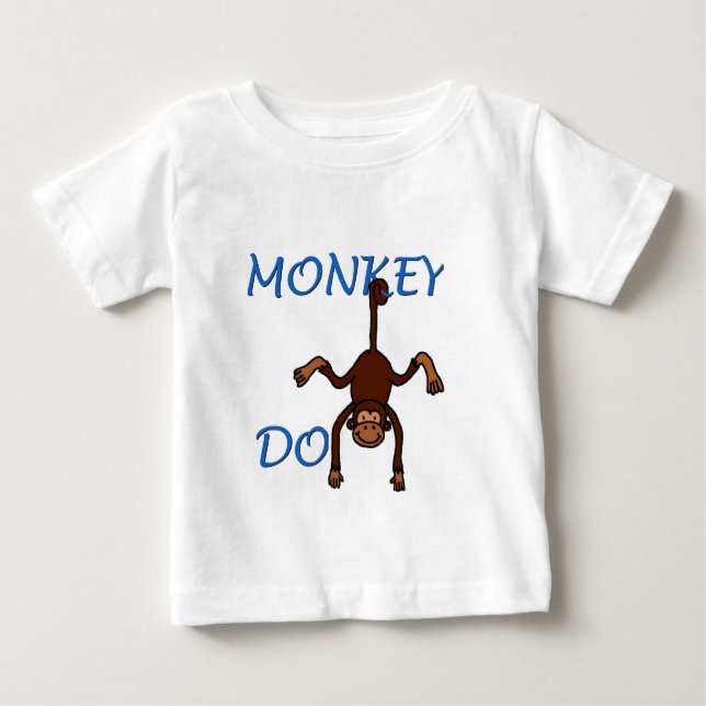 Pour Bébé T-shirt MONKEY DO (Devant)