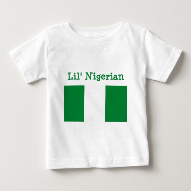 Pour Bébé T-shirt nigérien de Lil (Devant)