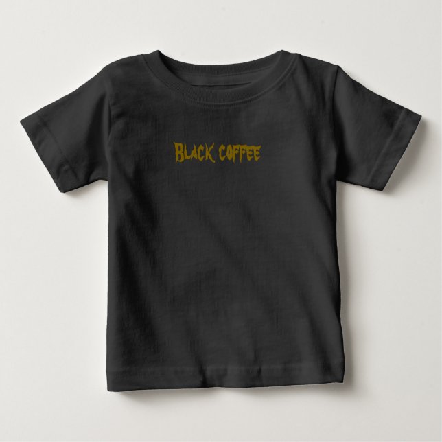 Pour Bébé T-shirt noir (Devant)