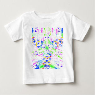Pour Bébé T-shirt numérique abstract art we call it chaos