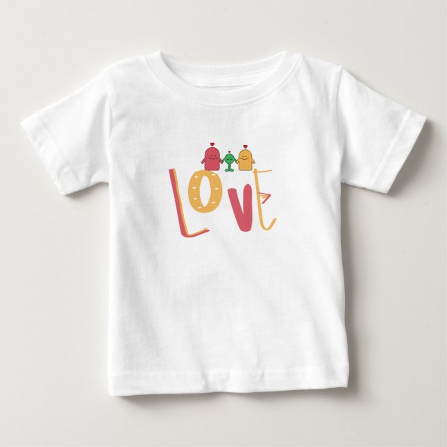 Pour Bébé T-Shirt or Tee-shirt is commonly translated as "T- (Devant)