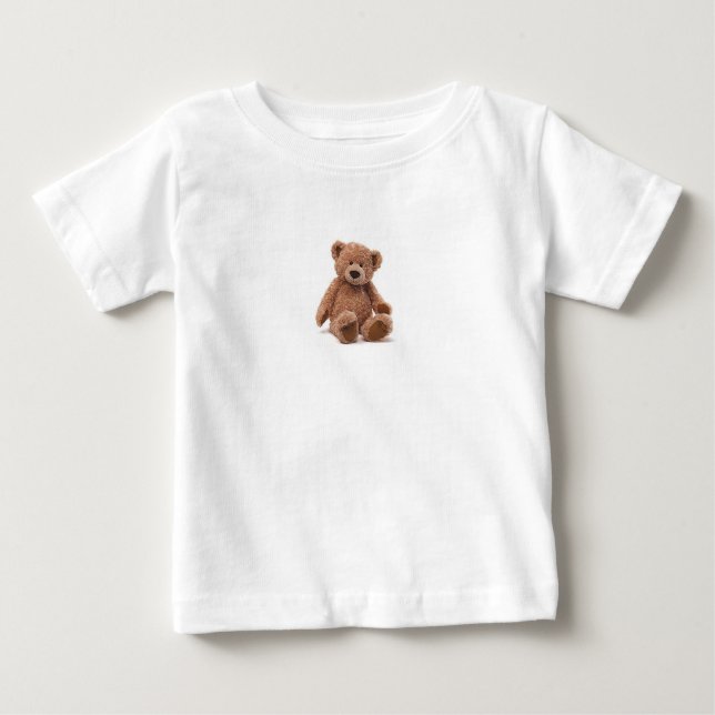 Pour Bébé T-shirt ours en peluche (Devant)
