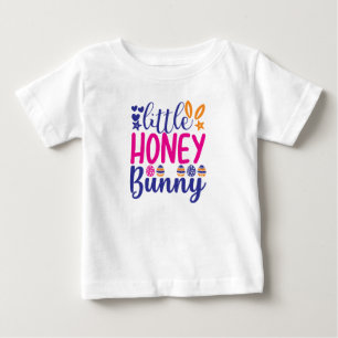 Pour Bébé T-Shirt Pâques Petit Lapin De Miel