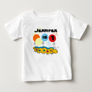 Pour Bébé T-shirt personnalisable d'anniversaire de