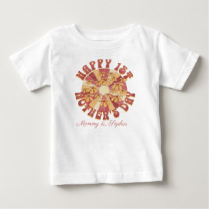 Pour Bébé T-shirt personnalisé 1ère Fête des Mères