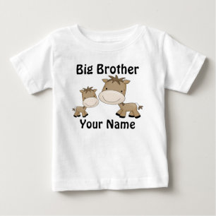 Pour Bébé T-shirt personnalisé Big Brother Horse