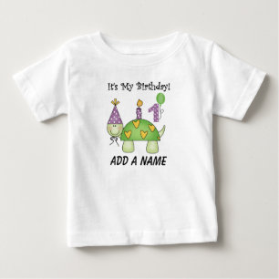 Pour Bébé T-shirt personnalisé ęr par anniversaire de tort