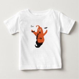 Pour Bébé T-Shirt personnalisé Halloween Fantôme Effrayant