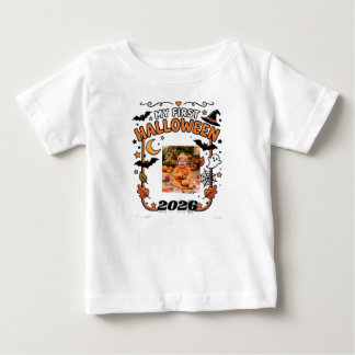 Pour Bébé T-shirt personnalisé Ma première Halloween 2026 Ph