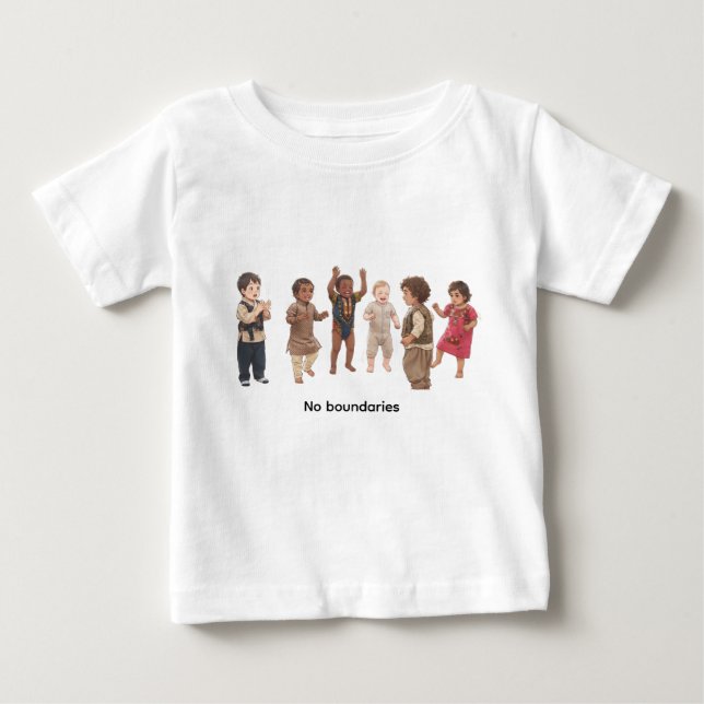 Pour Bébé T-Shirt personnalisé, nourrisson (Devant)
