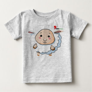 Pour Bébé T-shirt petit agneau