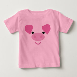 Pour Bébé T-shirt Piggy mignonne