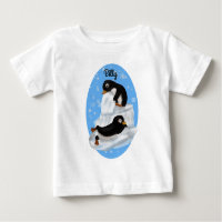 T-shirt Pingouins Napping Toddler