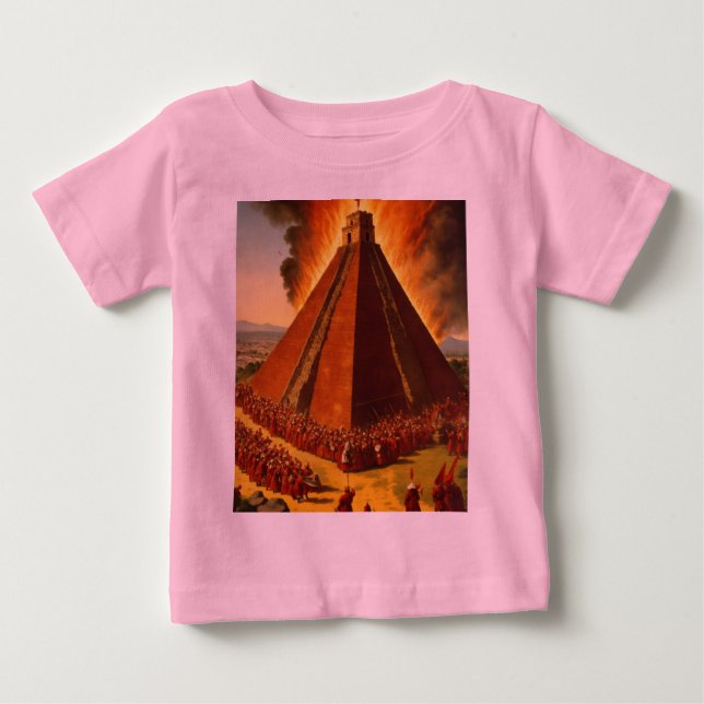 Pour Bébé T-shirt Piramide (Devant)