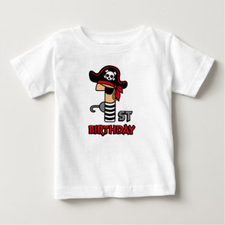 Pour Bébé T-shirt Pirate 1er anniversaire