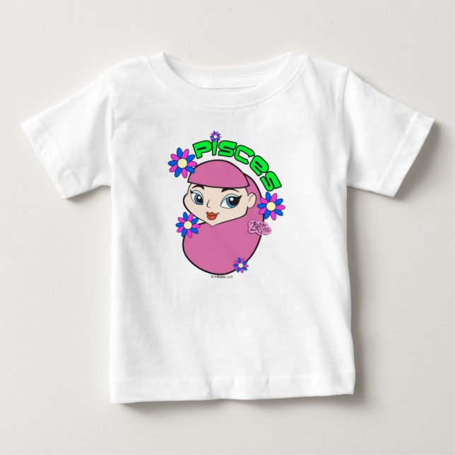 Pour Bébé T-shirt Pisces (Devant)