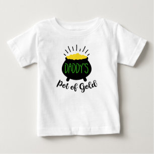 Pour Bébé T-shirt Pot of Gold Baby de papa