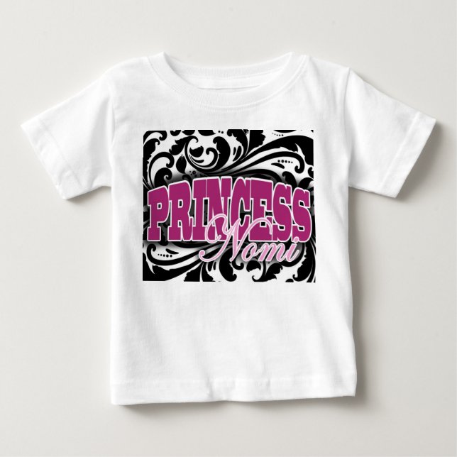Pour Bébé T-shirt princesse - personnalisable (Devant)