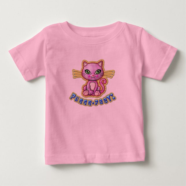 Pour Bébé T-shirt Purrfect Toddler (Devant)