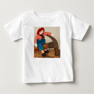 Pour Bébé T-Shirt Raggedy Andy charpentier marteau