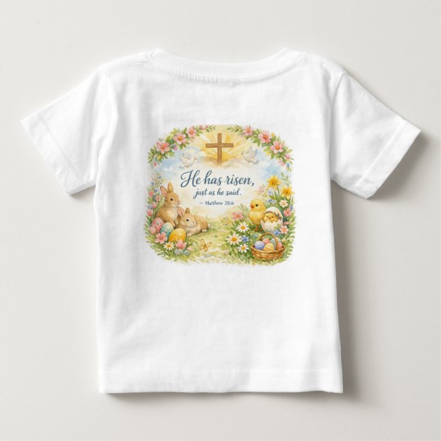 Pour Bébé T-shirt Ressuscité (Dos)