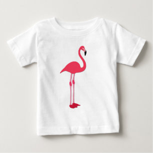 Pour Bébé T-shirt rose Flamingo