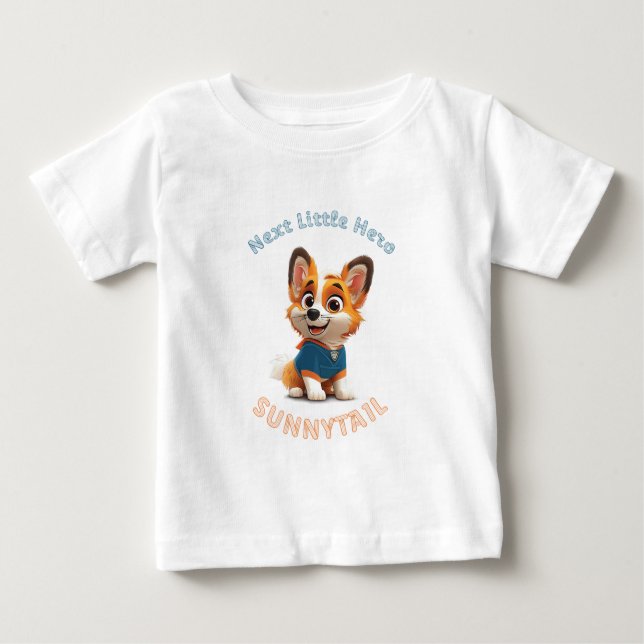 Pour Bébé T-shirt Sannytail Next Hero (Devant)