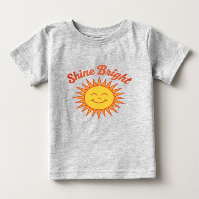 Pour Bébé T-shirt Shine Bright (Devant)
