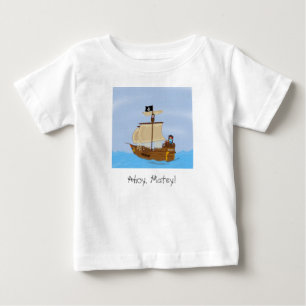 Pour Bébé T-shirt Ship WIth Pirates