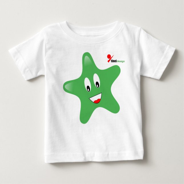 Pour Bébé T-shirt Star Baby Twinkling (Devant)
