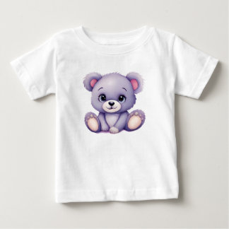 Pour Bébé T-shirt, T-shirt bébé, ours gris